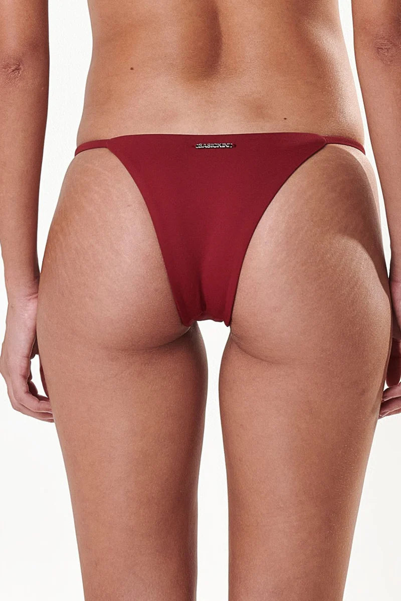 Solana Bikini Bottom (Cherry)