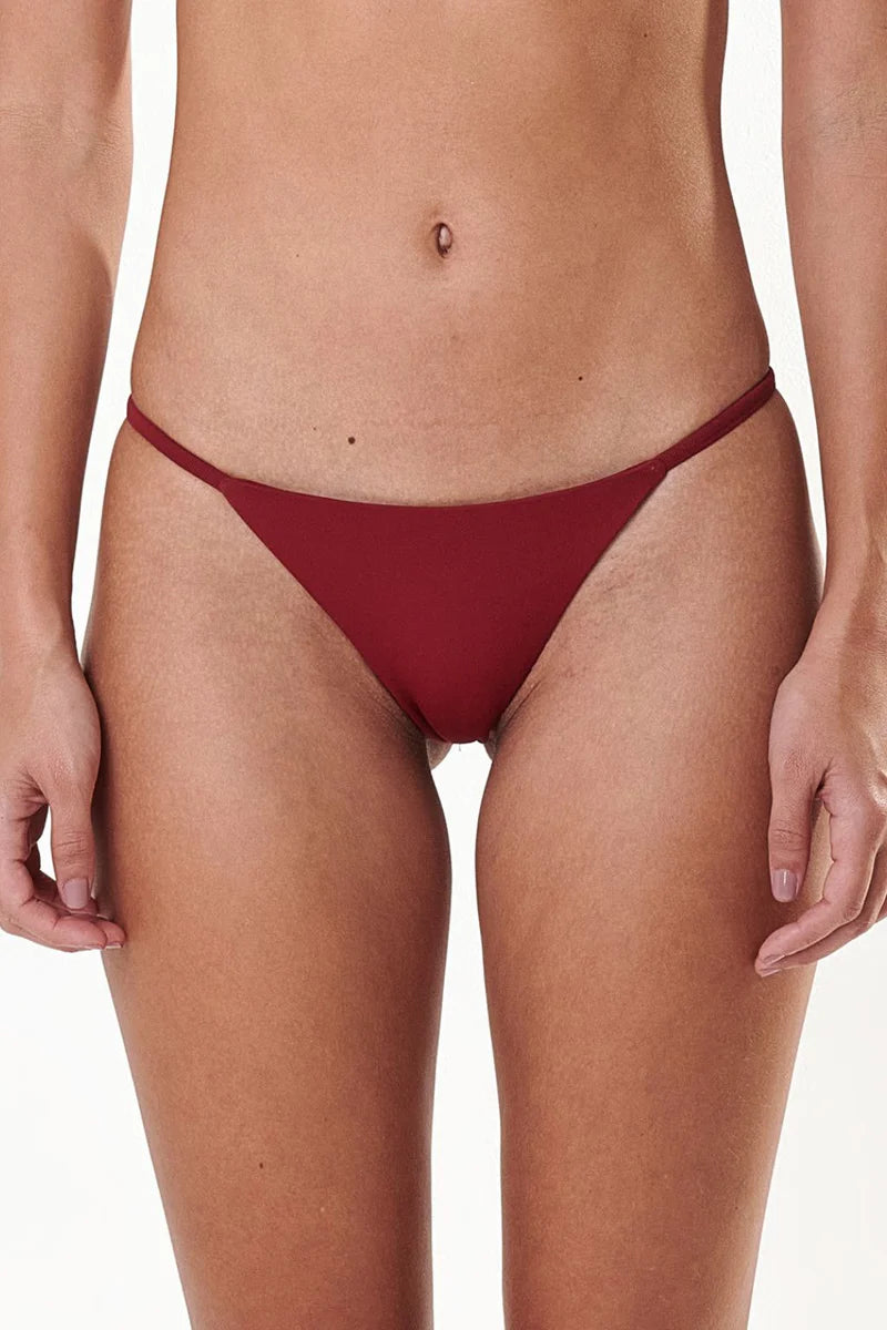 Solana Bikini Bottom (Cherry)