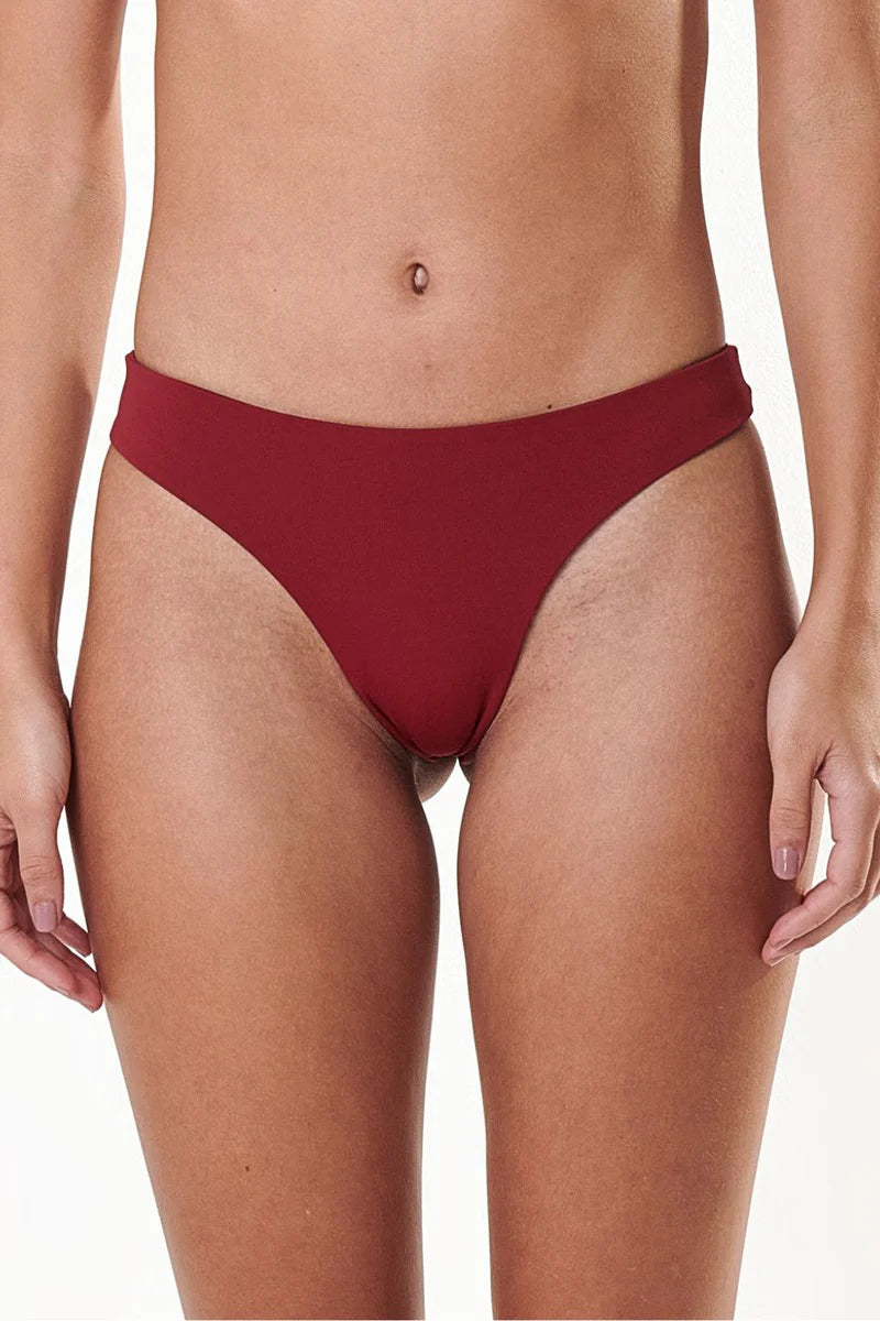 Brisa Bikini Bottom (Cherry)