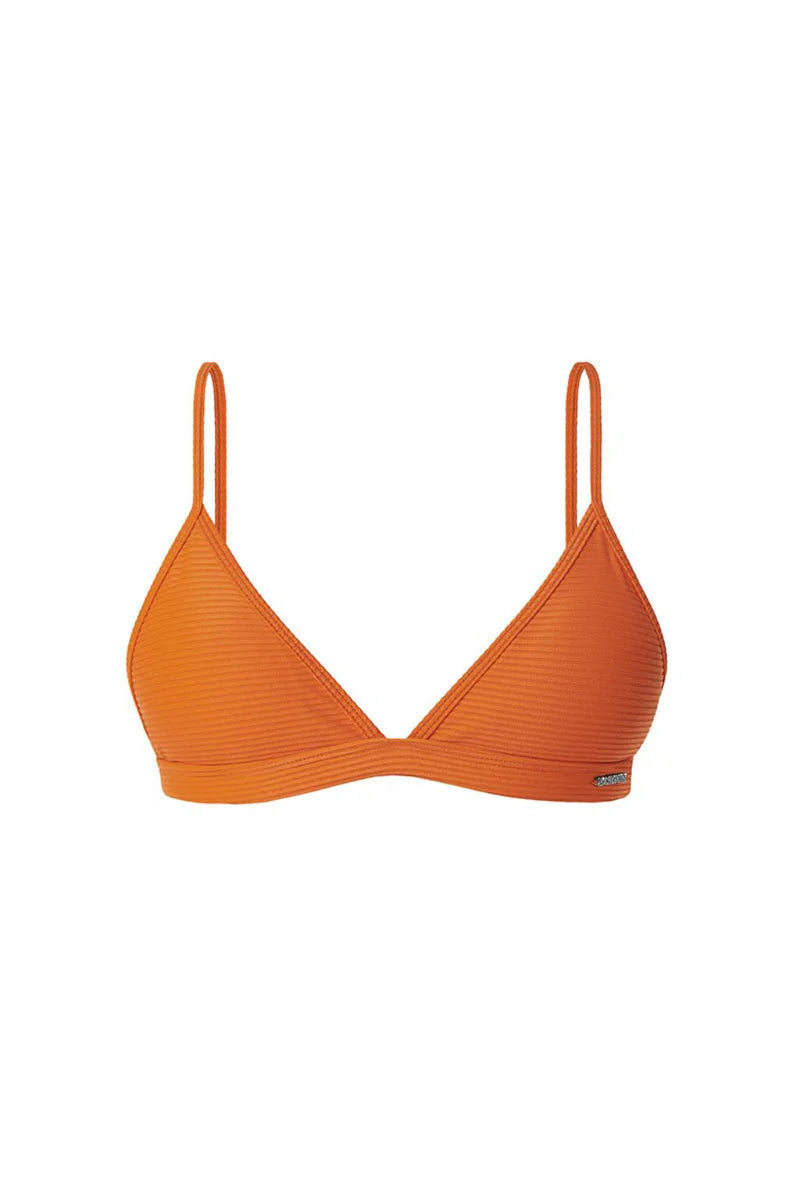 Elara Bikini Top (Tangerine)