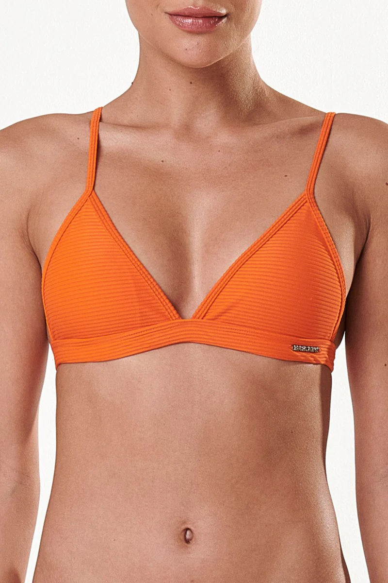Elara Bikini Top (Tangerine)