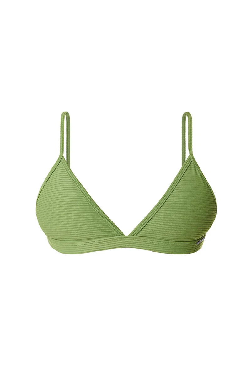 Elara Bikini Top (Botanical Green)