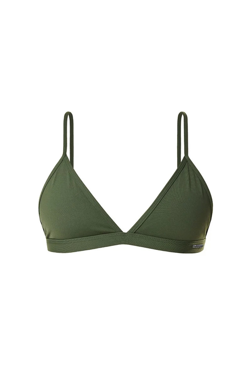 Elara Bikini Top (Dark Green)