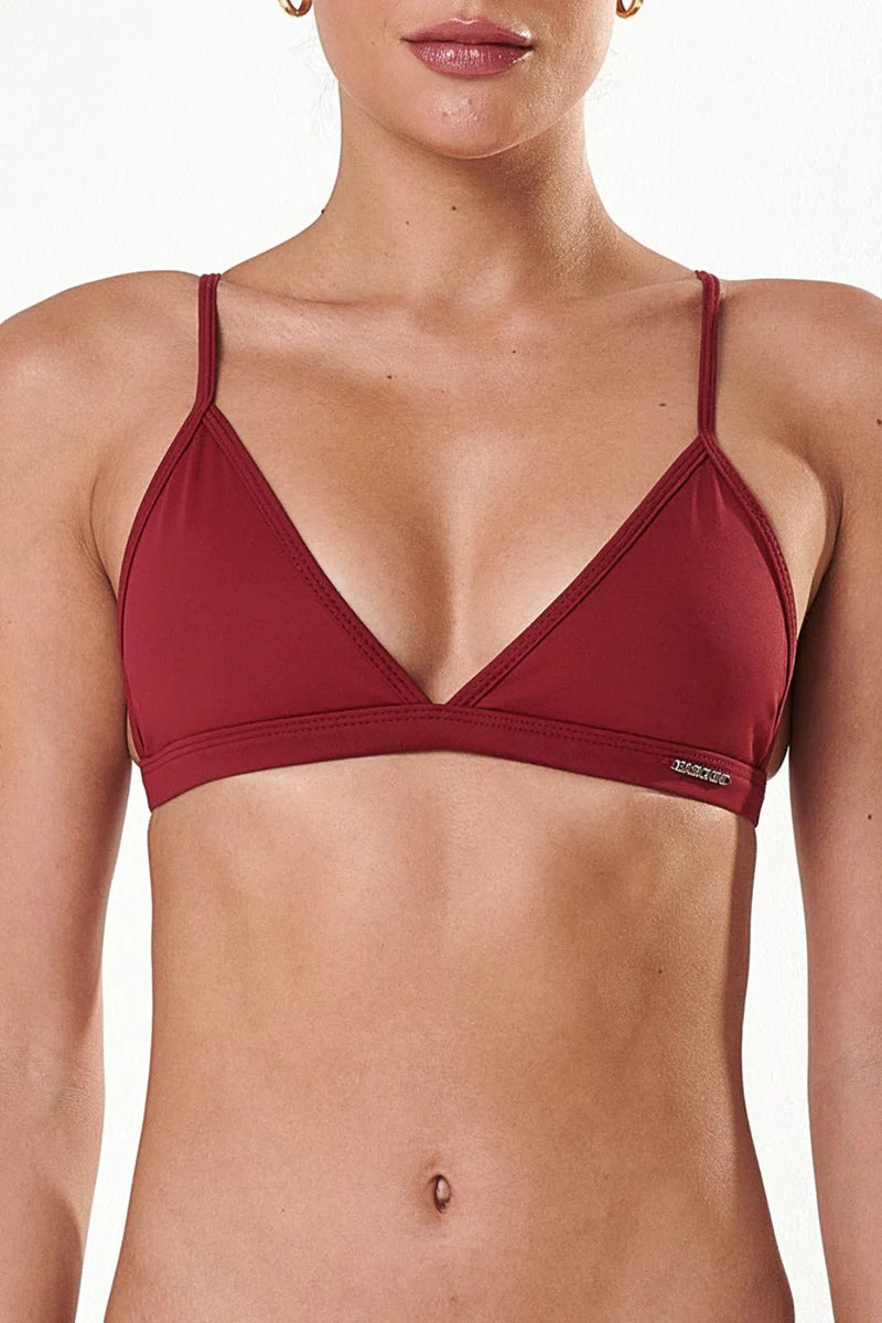 Elara Bikini Top (Cherry)