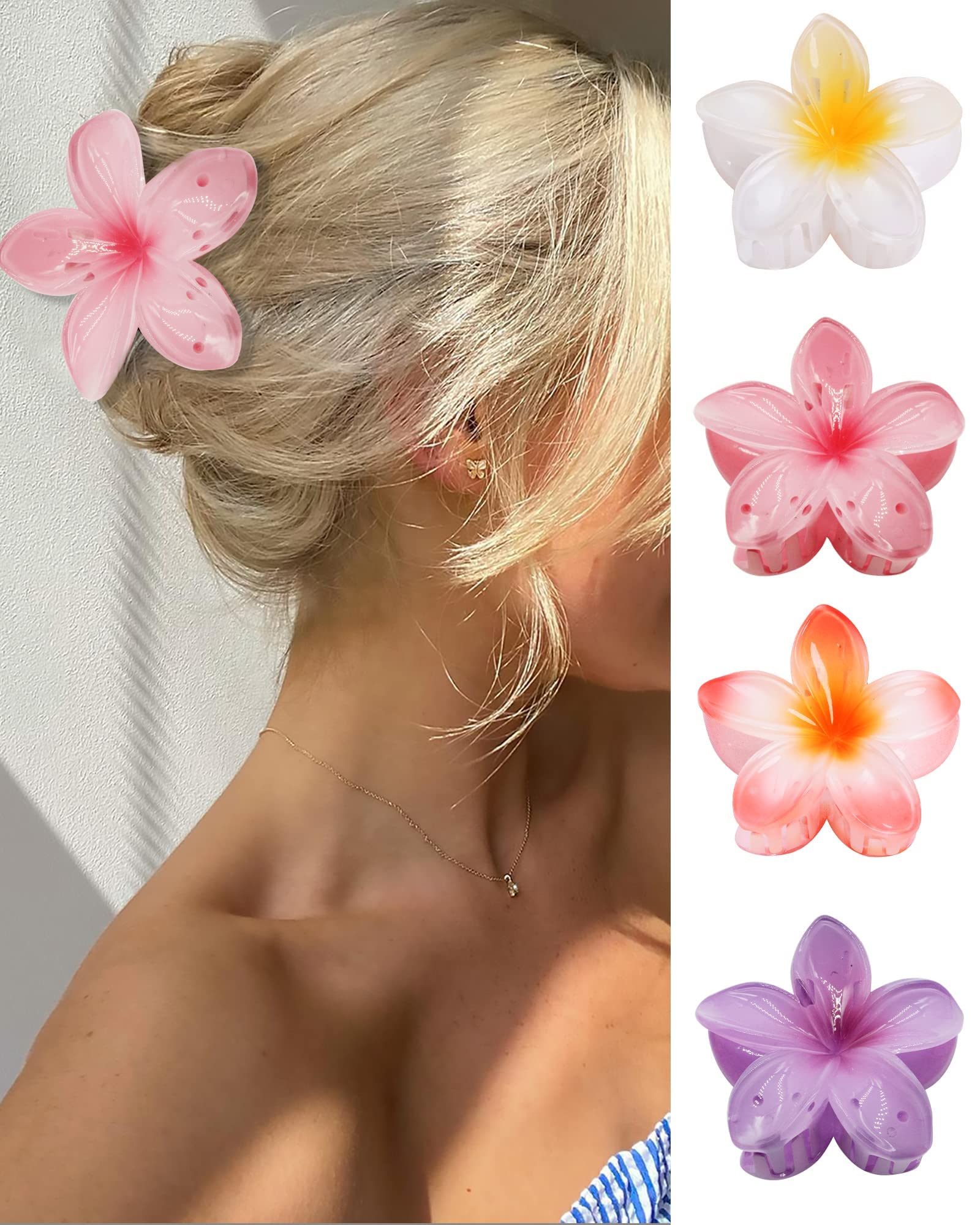 Flower Hair Clip - Large Size