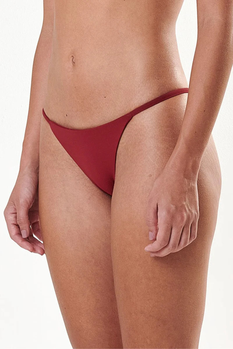 Solana Bikini Bottom (Cherry)