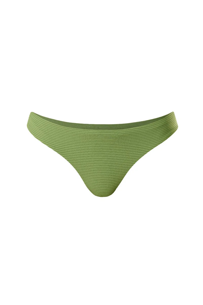 Brisa Bikini Bottom (Botanical Green)