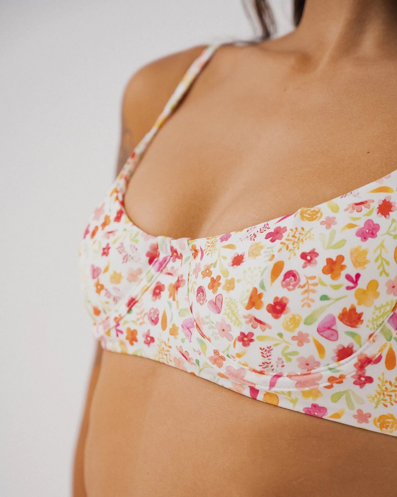 Lua Bikini Top (Garden)